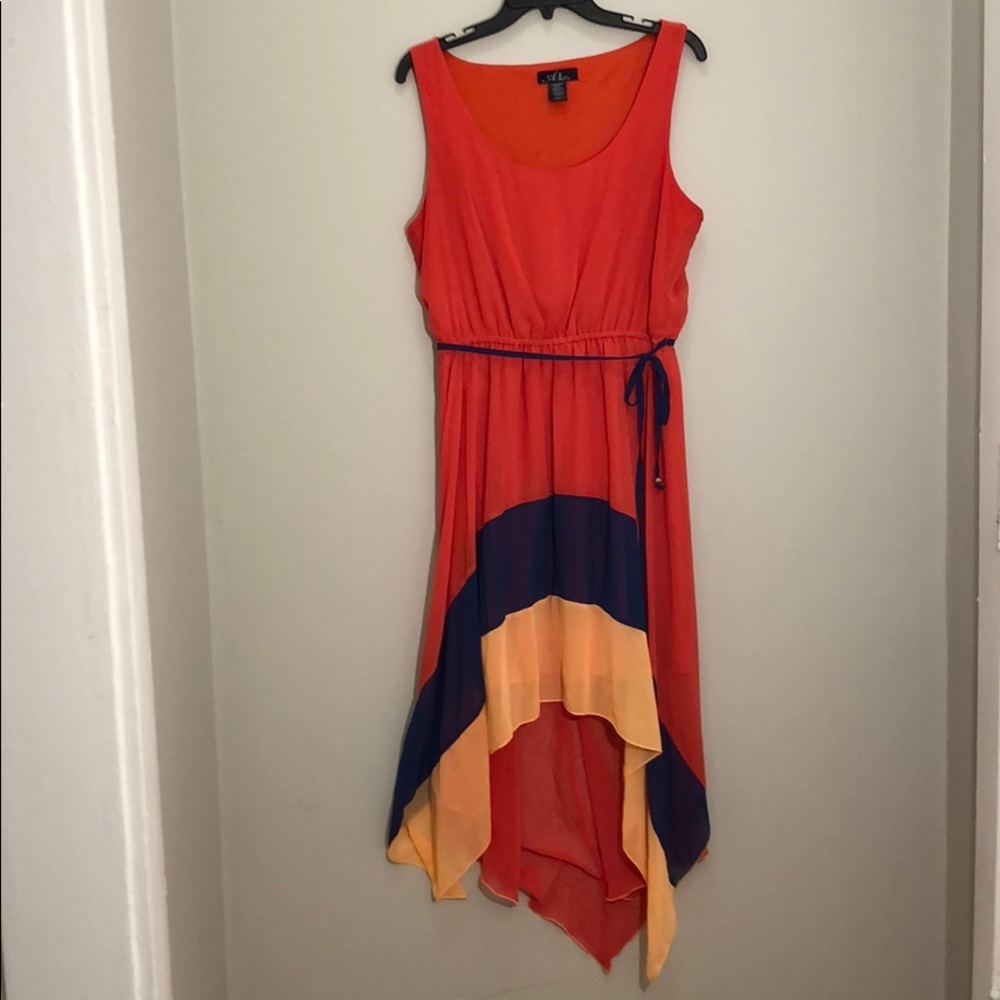 A-List High-Low Sleeveless Dress